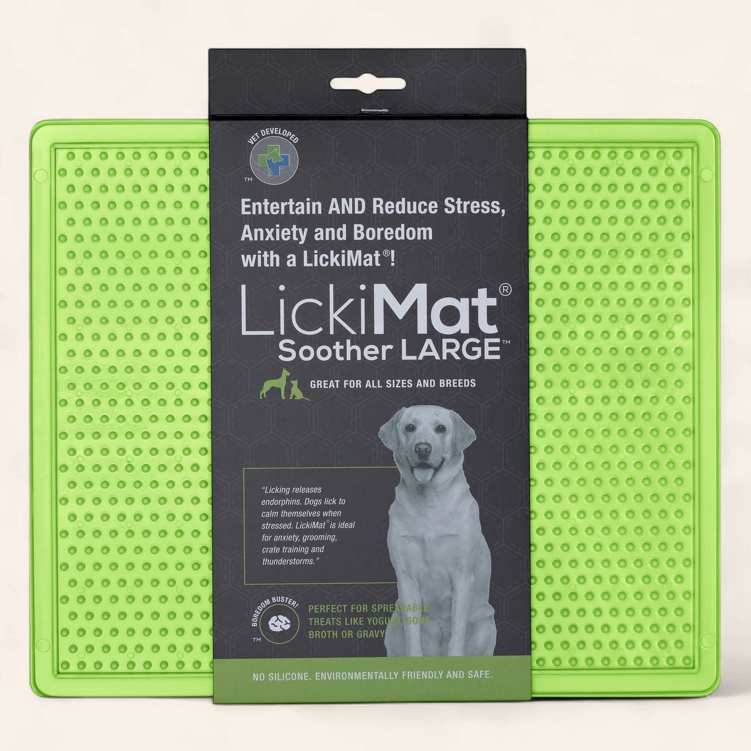 LickiMat - Soother Large, Colour: Green