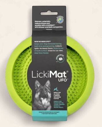 LickiMat - UFO, Colour: Green