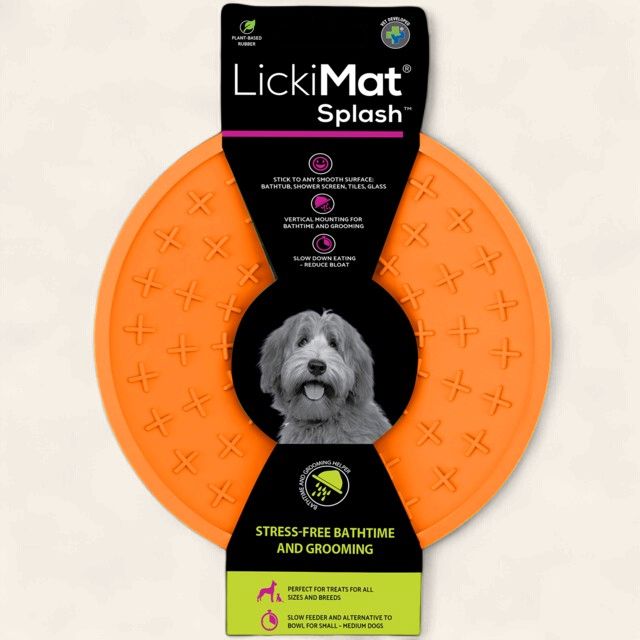 LickiMat Splash, Colour: Orange