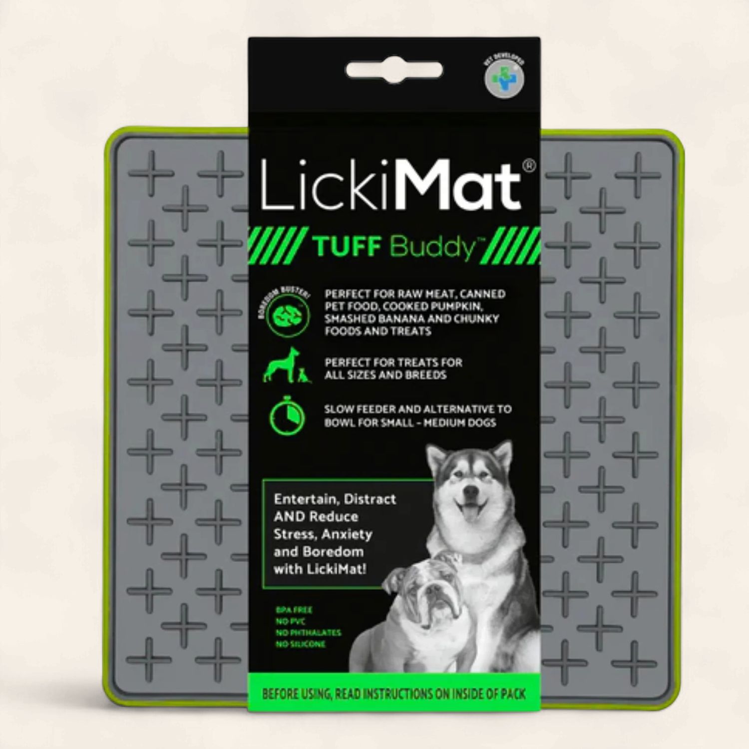 LickiMat - TUFF Buddy, Colour: Green