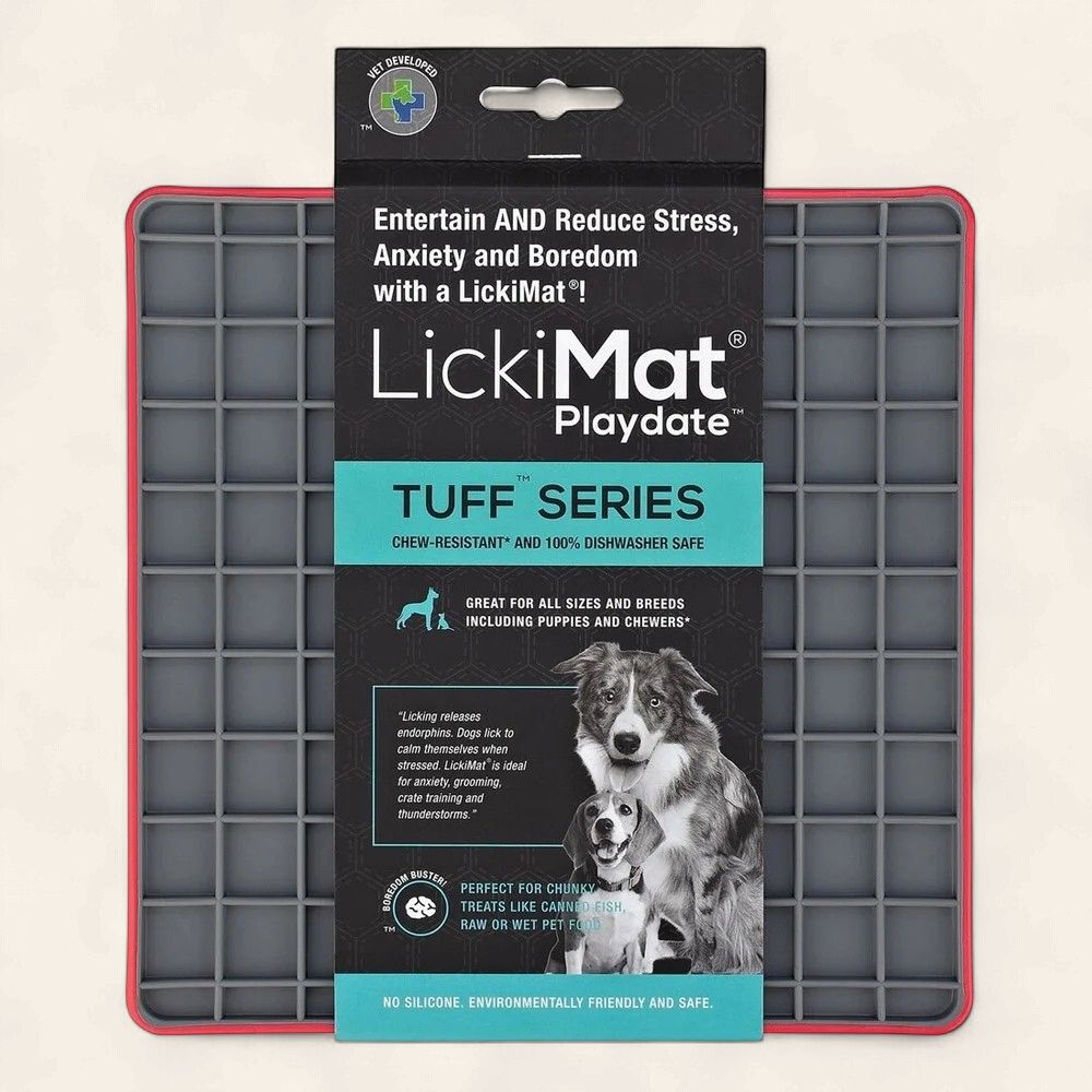 LickiMat - TUFF Playdate, Colour: Red