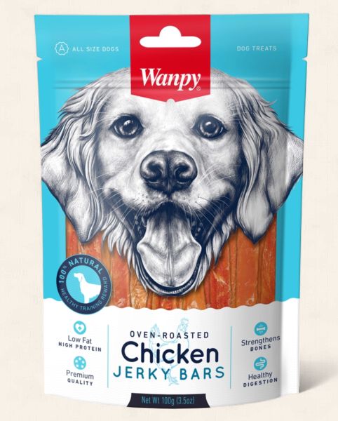Wanpy - Chicken Jerky Bar
