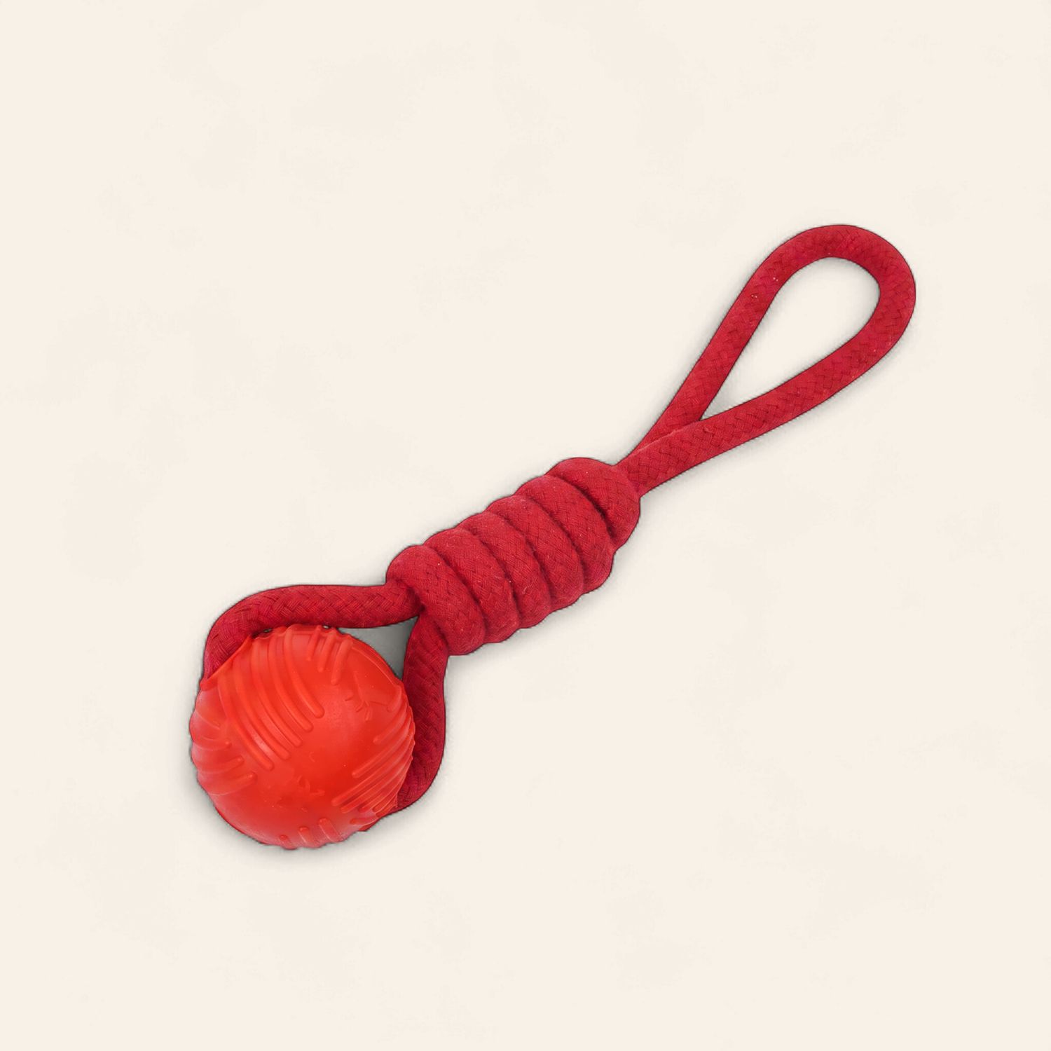 Spike - Rope w/ Ball Dog Toy
