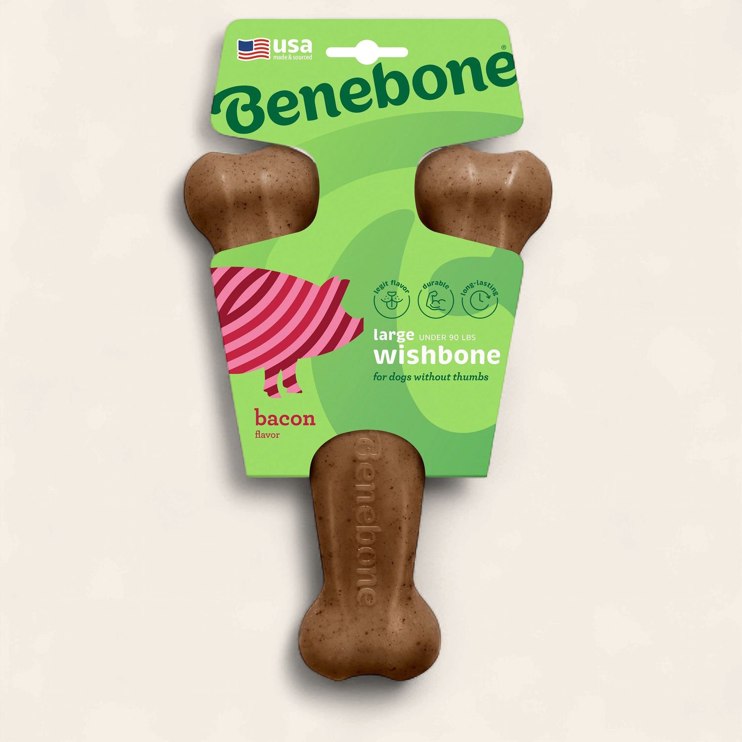 Benebone Bacon Wishbone