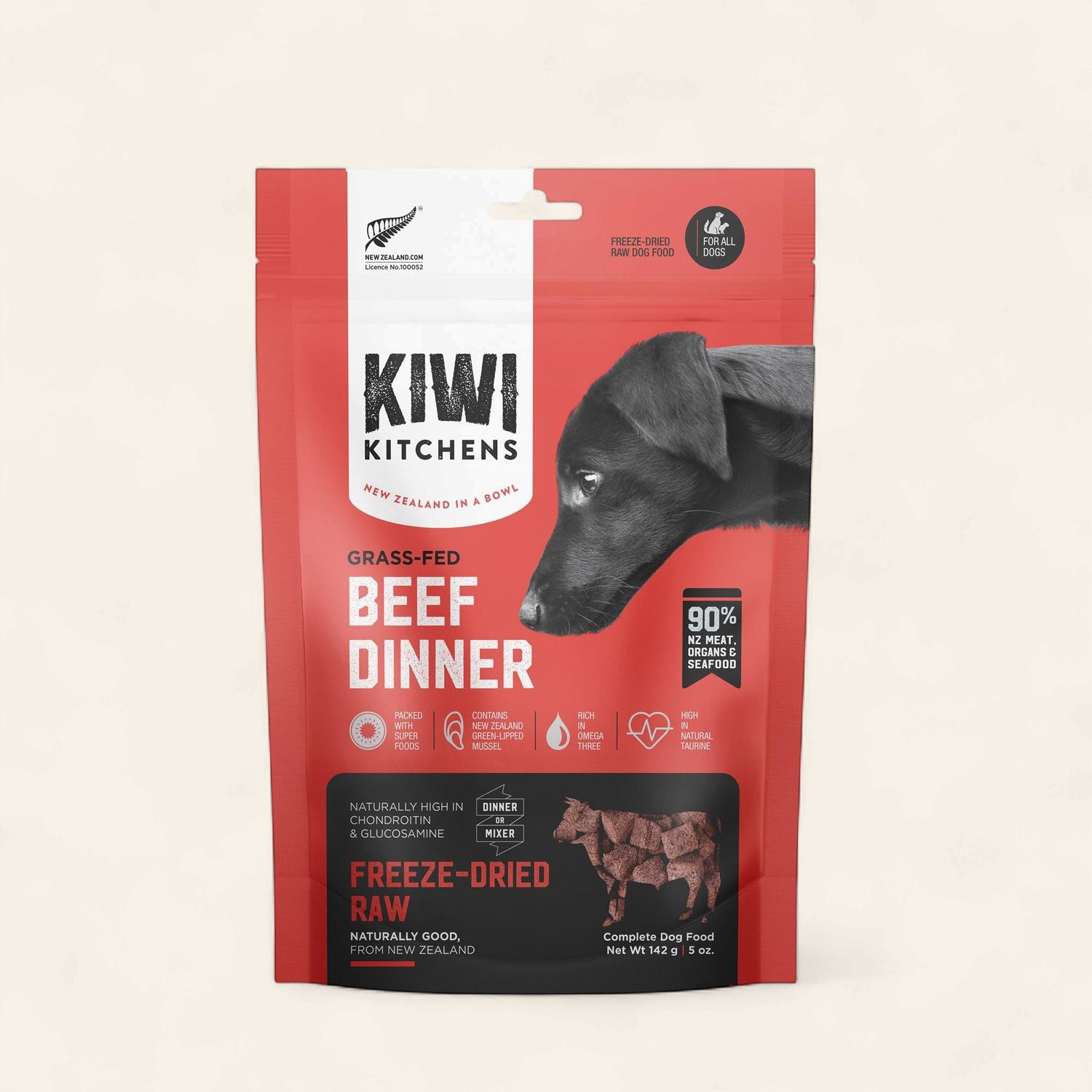 Kiwi Kitchen - Freeze Dried Beef 142g