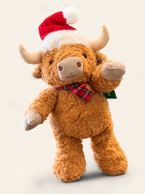 Christmas Highland Cow