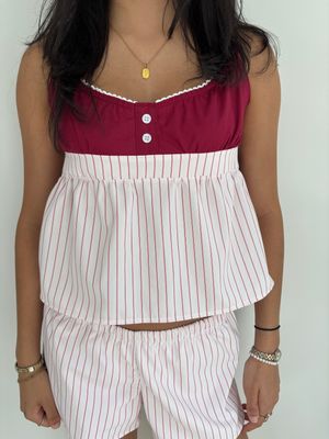 CHERIE BABYDOLL TOP - Originally $55.99