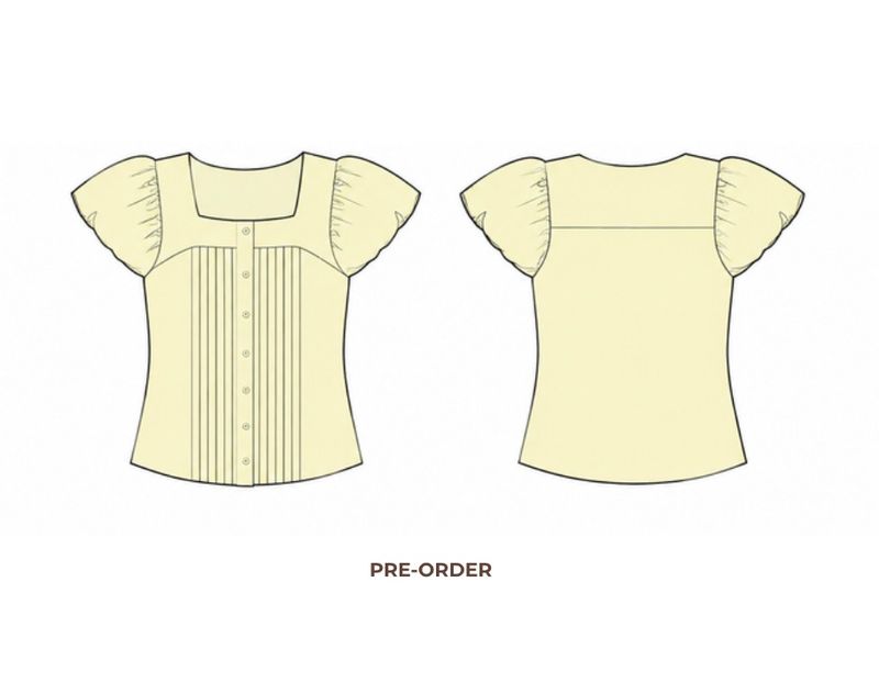 BUTTERCUP BABYDOLL BLOUSE - Originally $90