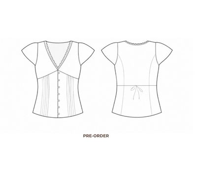 MILK LACE BLOUSE
