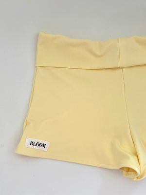 LEMON SORBET FOLD OVER SHORTS