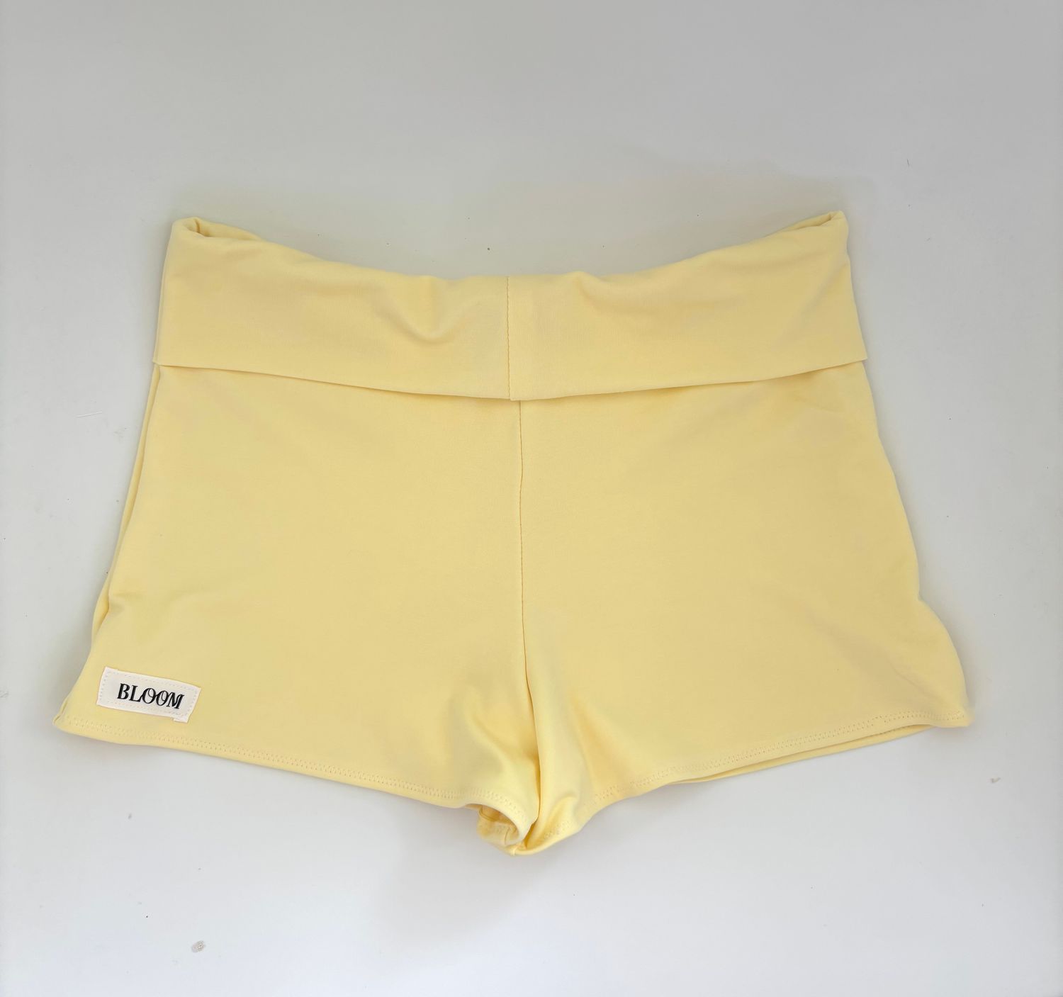 LEMON SORBET FOLD OVER SHORTS