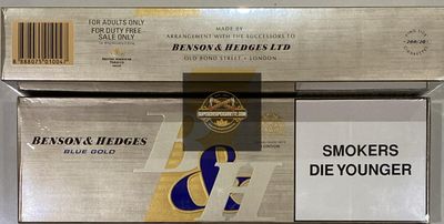 Benson &amp; Hedges Blue Gold