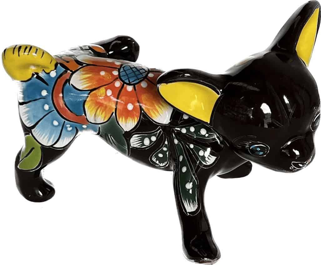 MEXICAN TALAVERA CERAMIC DOG