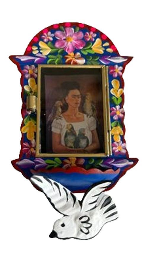 TIN NICHO FRIDA KAHLO HANGING WALL ART