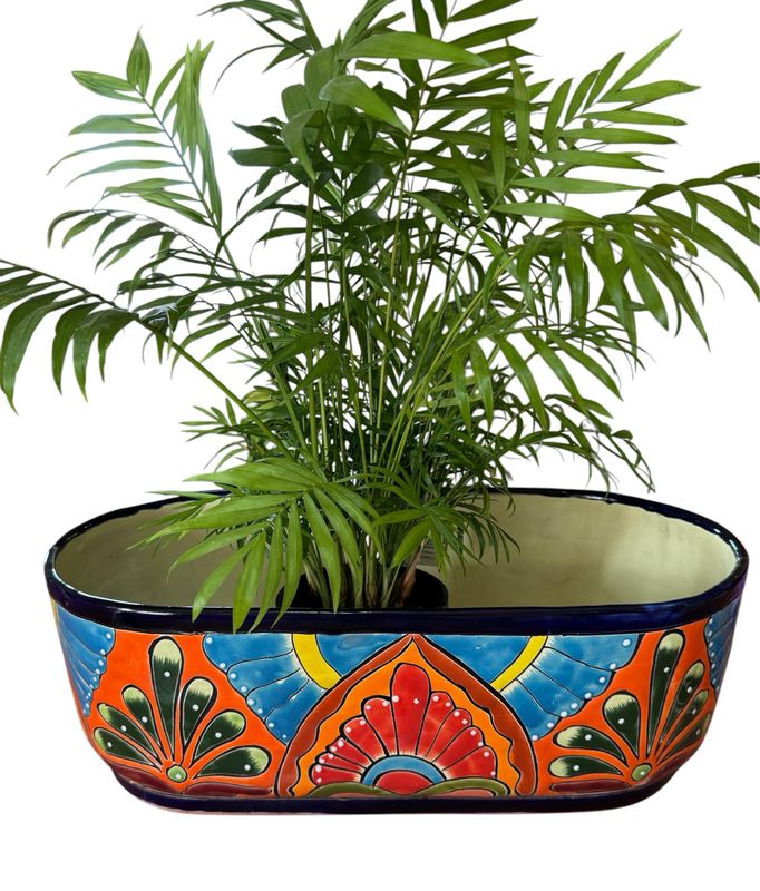 TALAVERA EX LGE LONG PLANTER