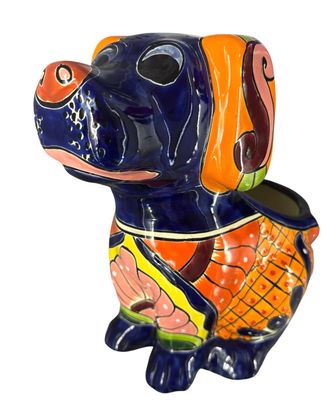 TALAVERA DOG PLANTER