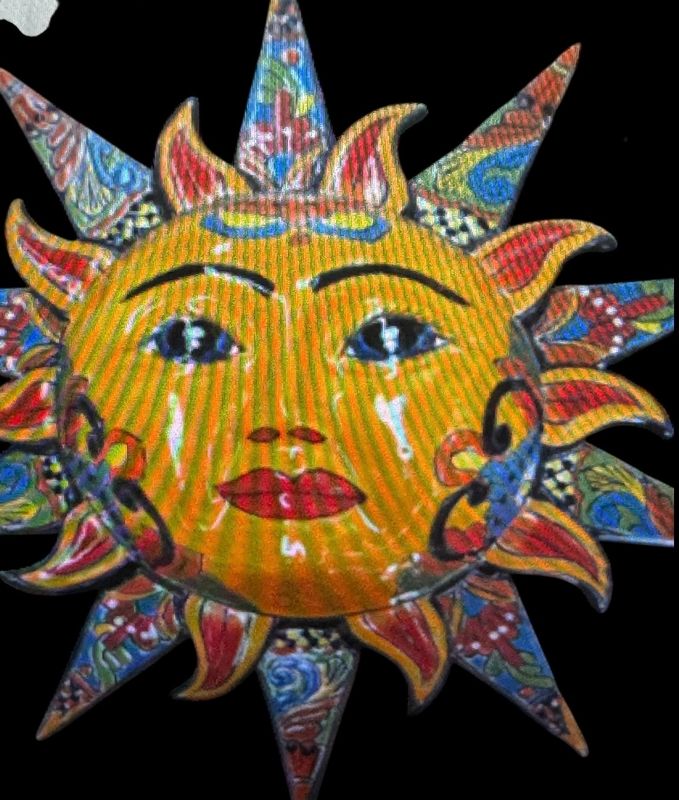 SUN WALL ART LARGE