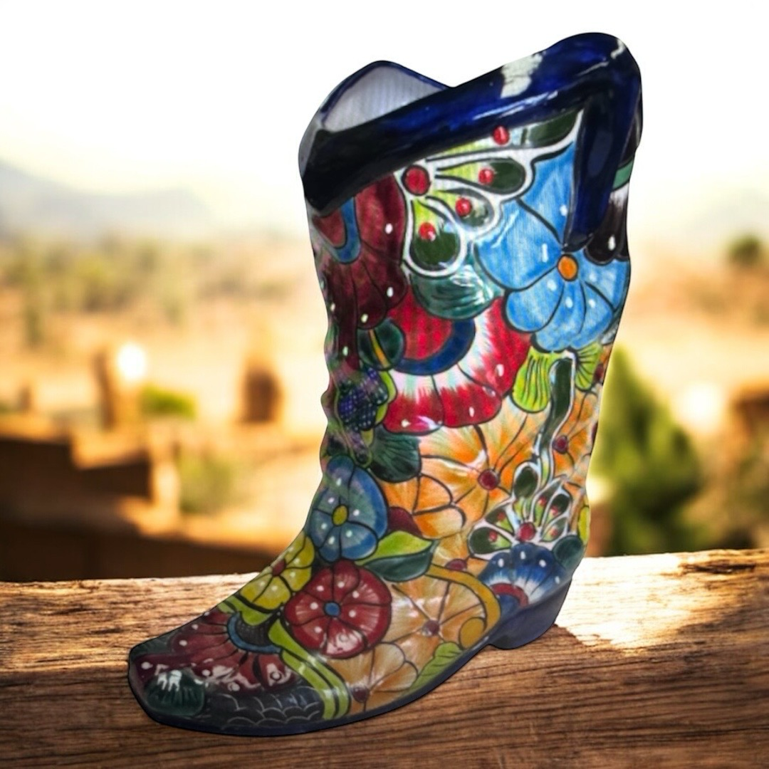 TALAVERA COWBOY BOOT PLANTER Med 33cm X 30 X 14cm