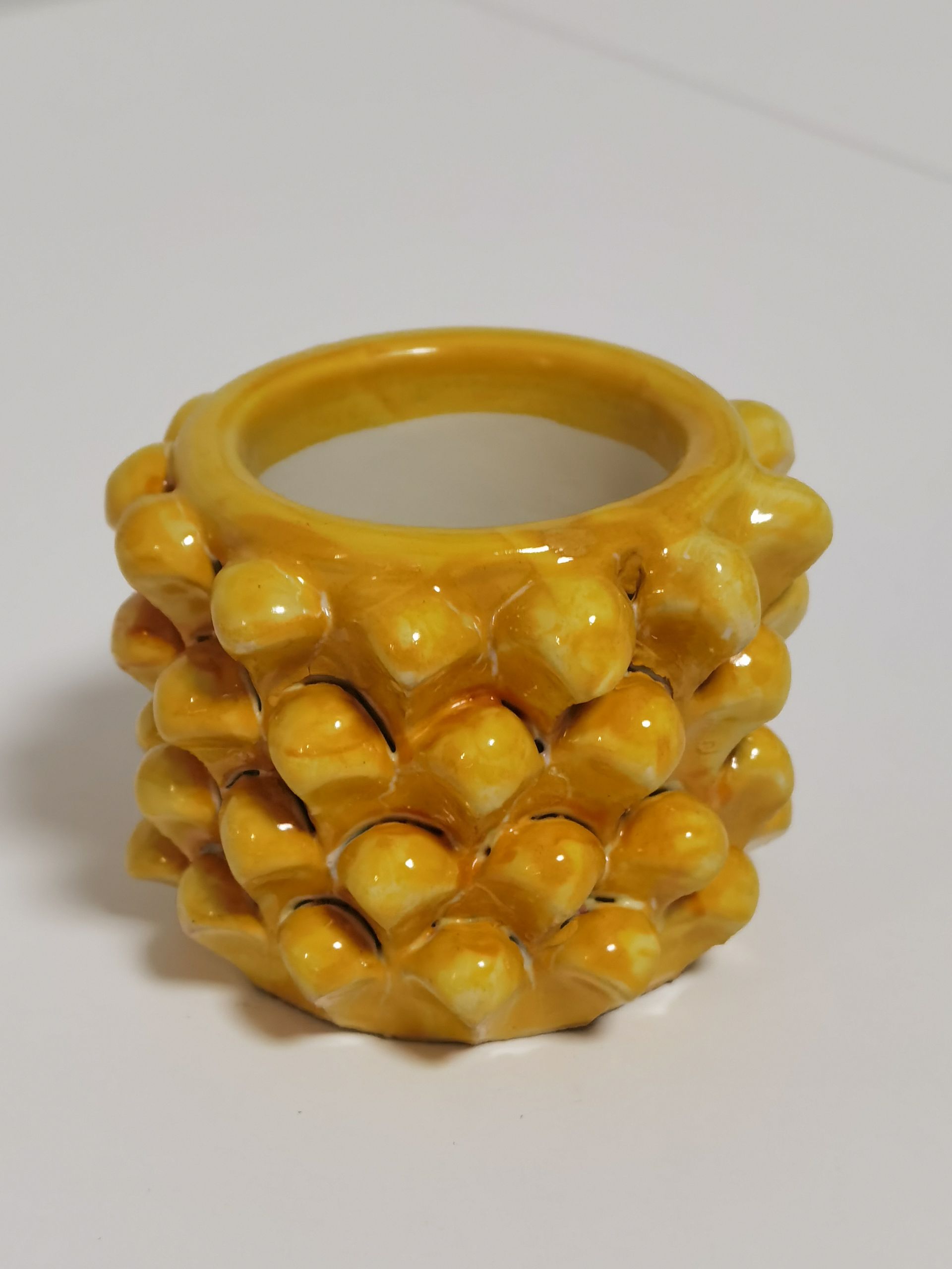 Vaso lavorazione pigna