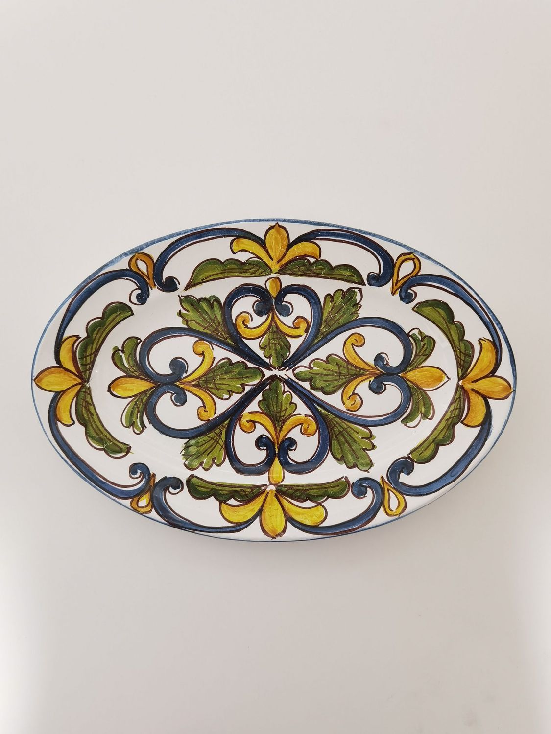Vassoio ovale decoro “La Siciliana"