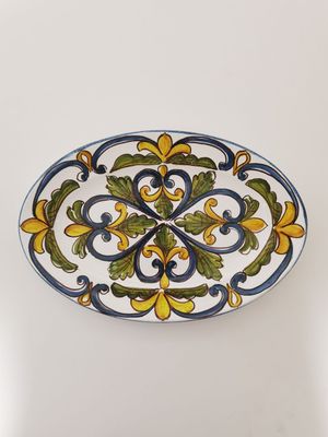 Vassoio ovale decoro “La Siciliana"