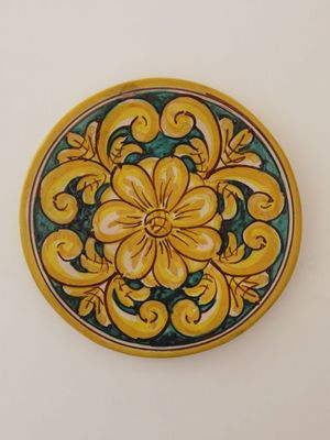 Poggia pentola decoro classico