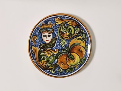 Piatto Decorativo Testa di moro