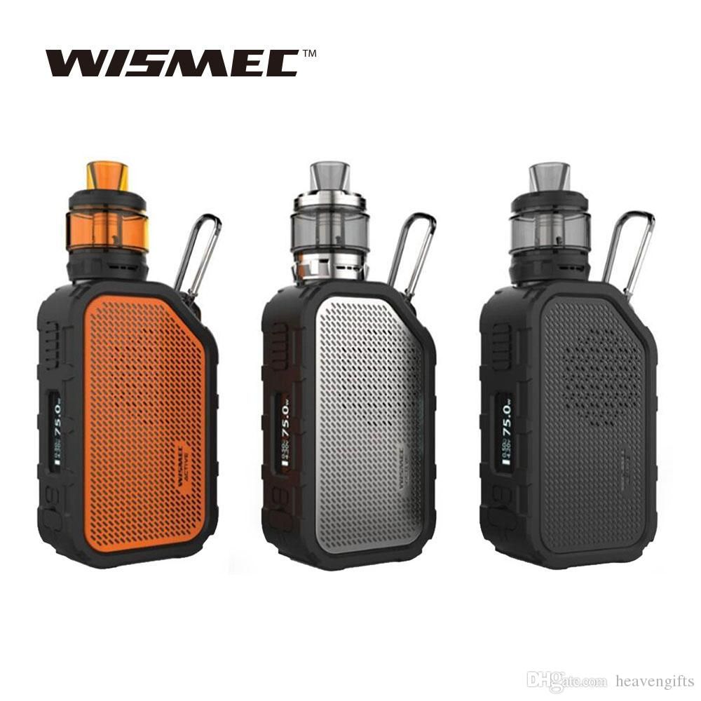 Wismec, Model: Active 80w 2100Mah, Kit/No Kit: Starter Kit with 4.5ml Amor NS Plus Tank, Color: Silver