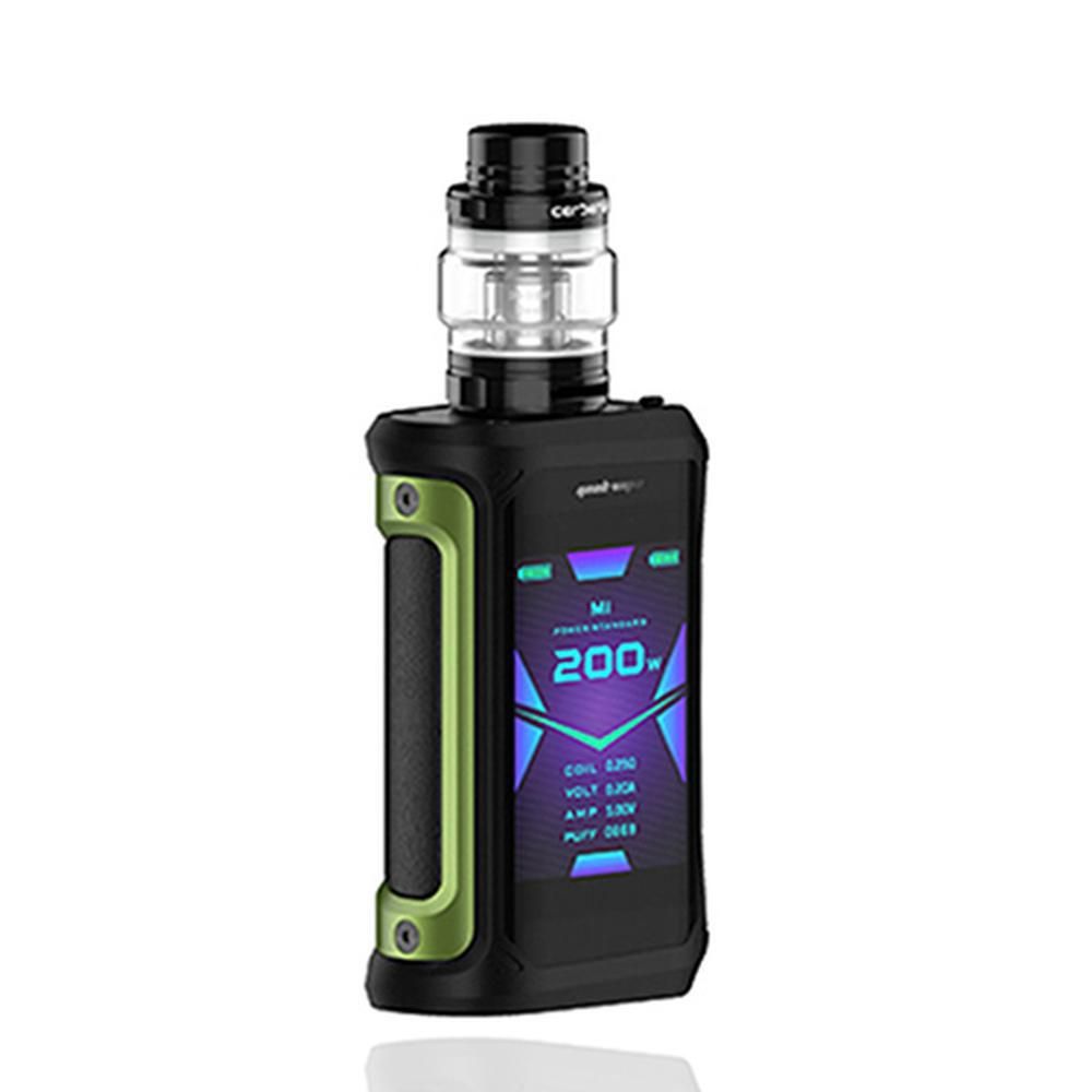GeekVape, Model: Ageis X, Kit/No Kit: Kit, Color: Green/Black