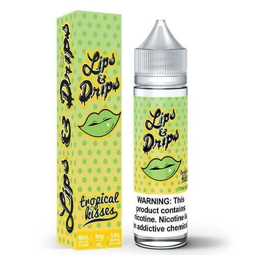 Lips &amp; Drips  Tropical Kisses 60 ML 0 MG