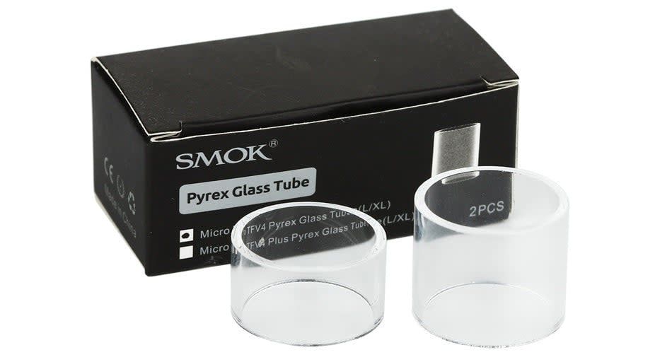 Smok micro TFV4 Pyrex glass tube