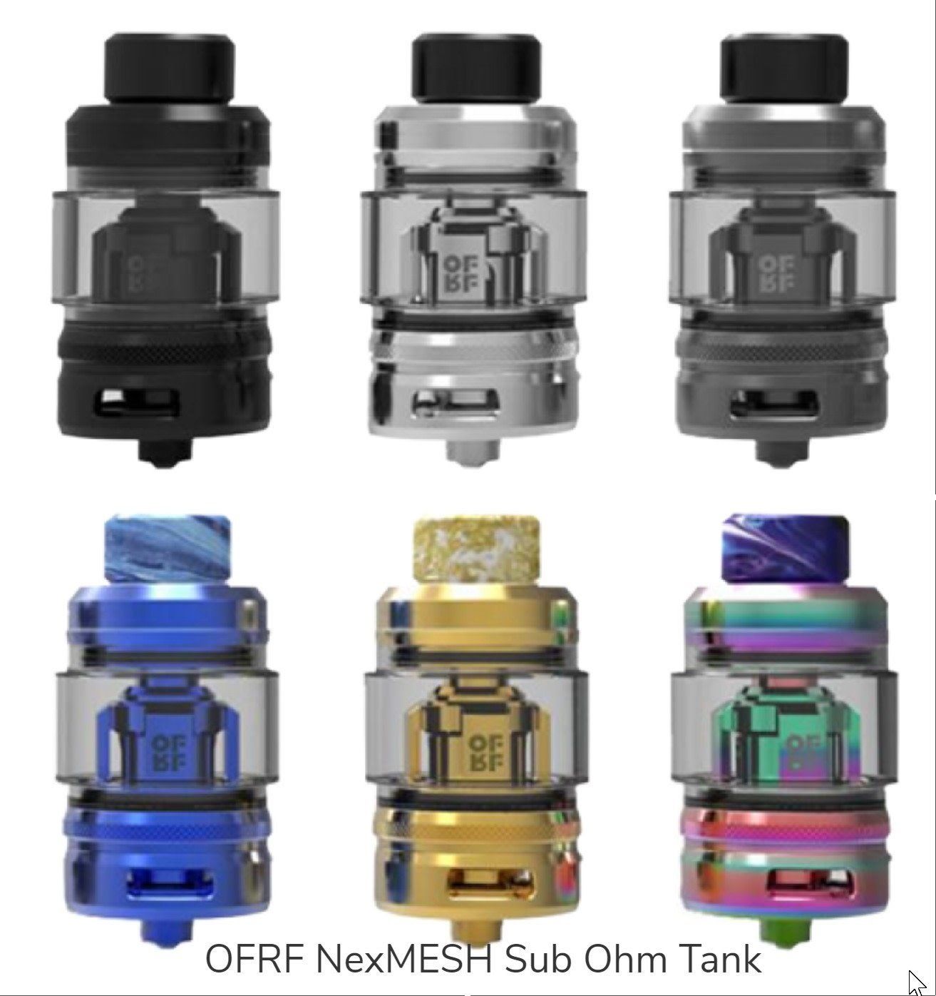 OFRF nexMESH Sub-Ohm Tank 4ml Gold