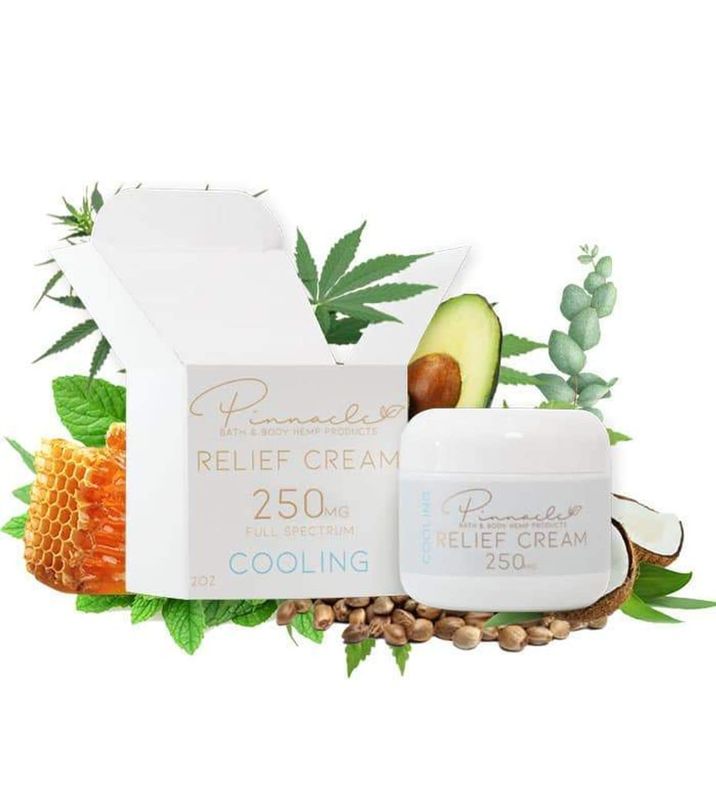 Pinnacle Hemp Relief Cream Cooling