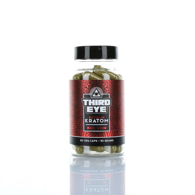 Third Eye Kratom Red Vein 30 Ct.
