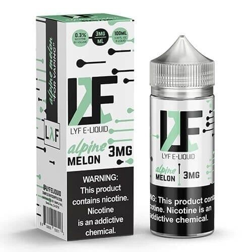 LYF Ejuice  Alpine Melon 100 ML 6 MG