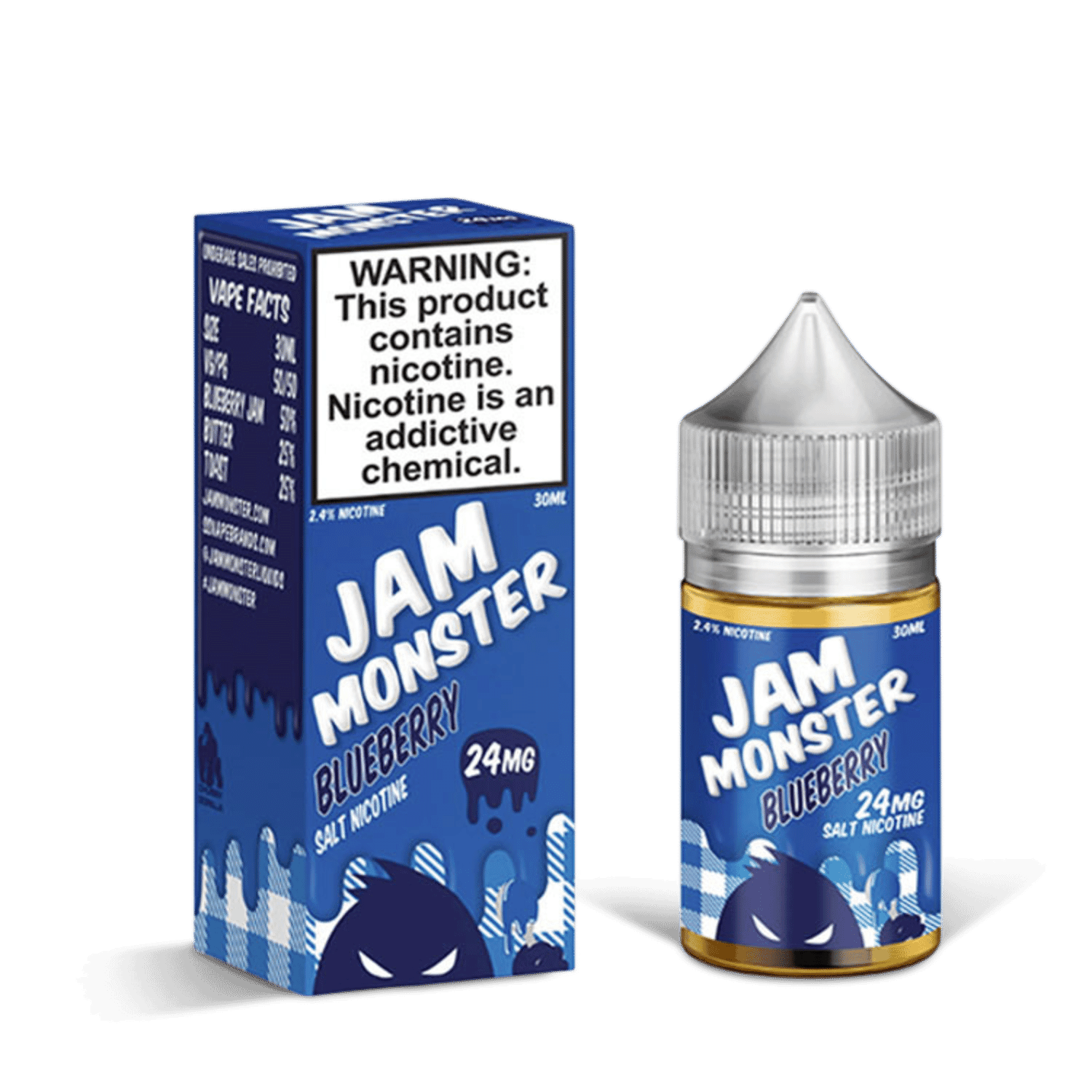 Jam Monster Salts Blueberry 48mg