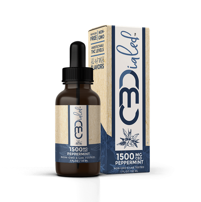 Dialed CBD  Peppermint 30ml 1500mg
