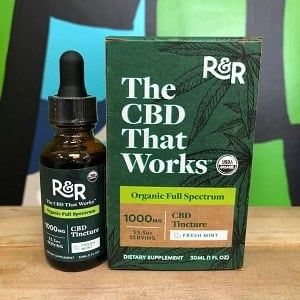 R+R Medicinals Tincture 500mg Fresh Mint