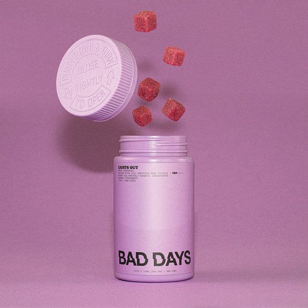 BAD DAYS GEEZUS 300mg BROAD SPECTRUM CHEWABLES with CBG