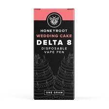 Honeyroot D8 1g Disposable Wedding Cake