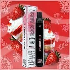 ESCO Bar 2500 Strawberry Cream 5% box