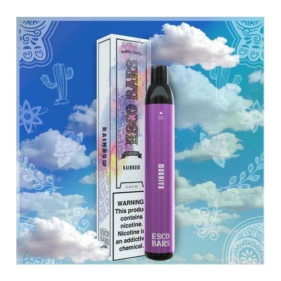 ESCO Bar 2500 Rainbow 5% box