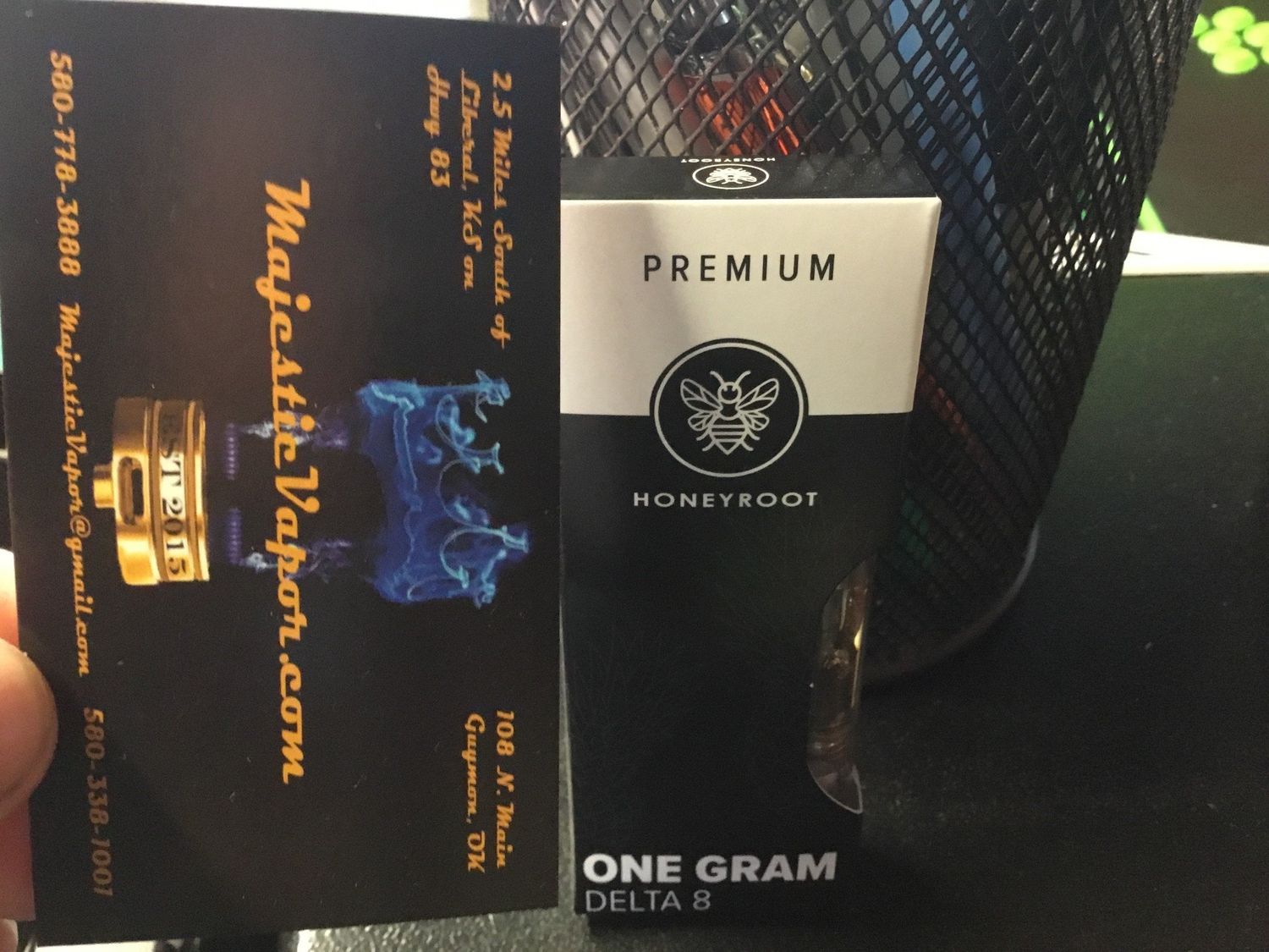 Honeyroot D8 1g Cart Pineapple Kush