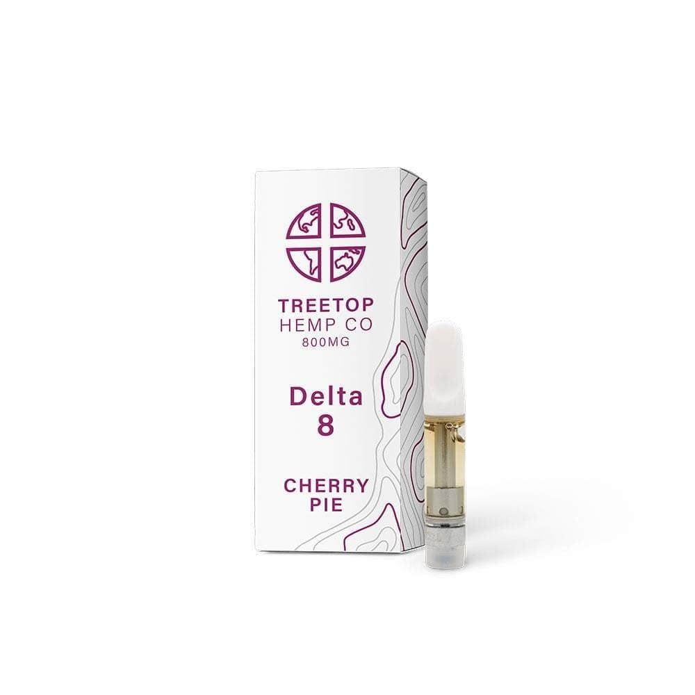 TreeTop Hemp CO.  800MG Delta 8 Cherry Pie cart