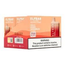 ELFBAR Peach Mango Watermelon 3500 puffs 5% Box