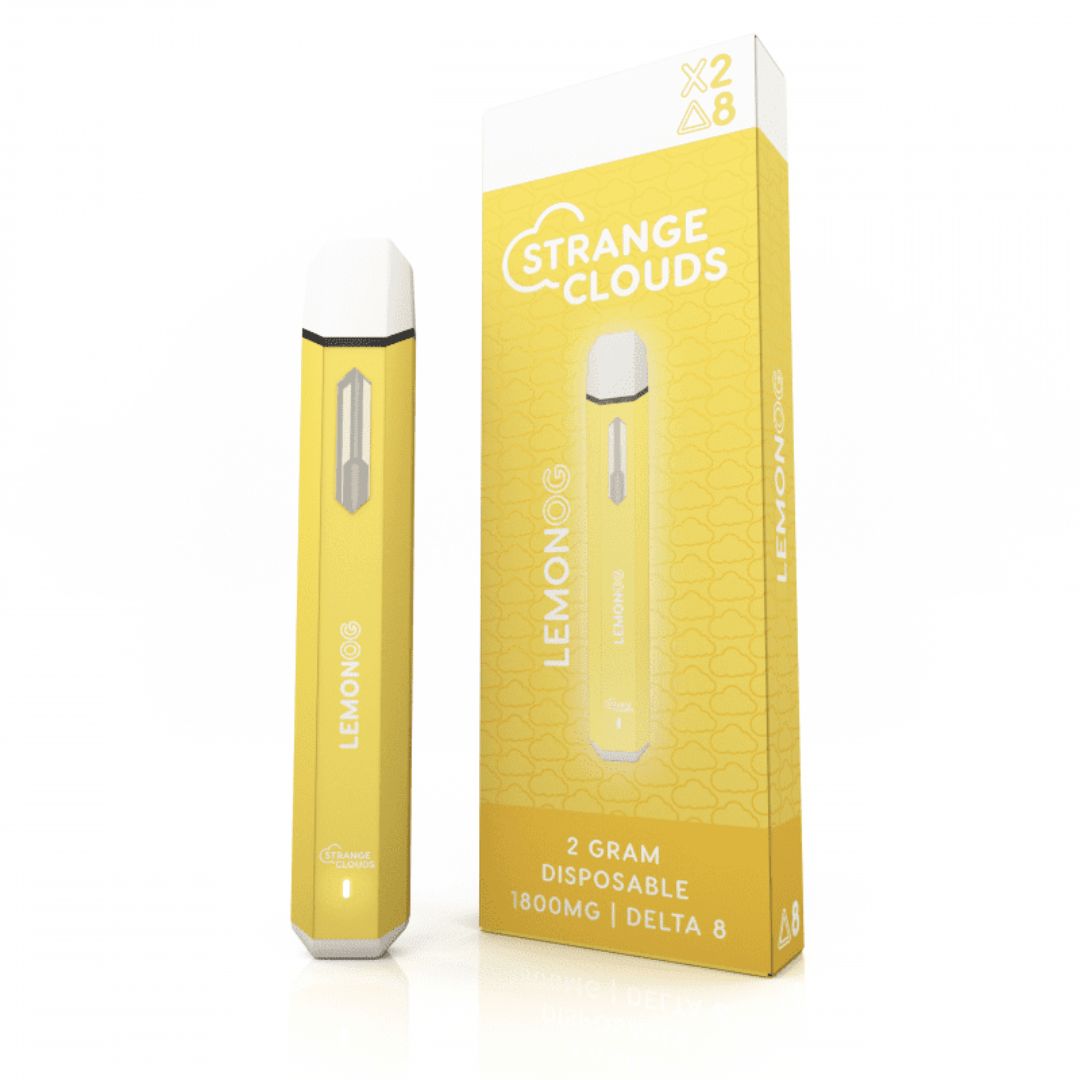 Strange Cloud Lemon OG 950MG Disposable DELTA 8 Box