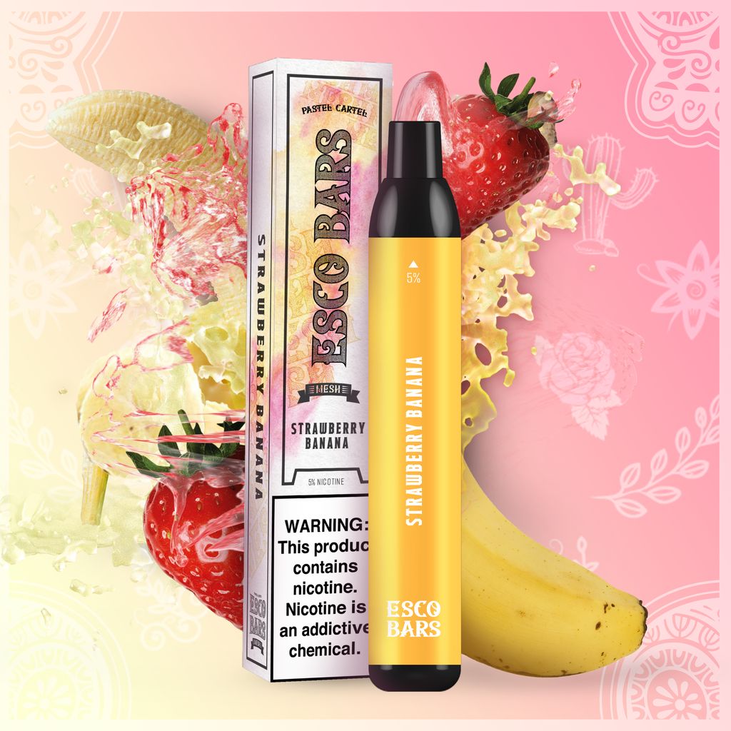 ESCO Bar 2500 Strawberry Banana 5%