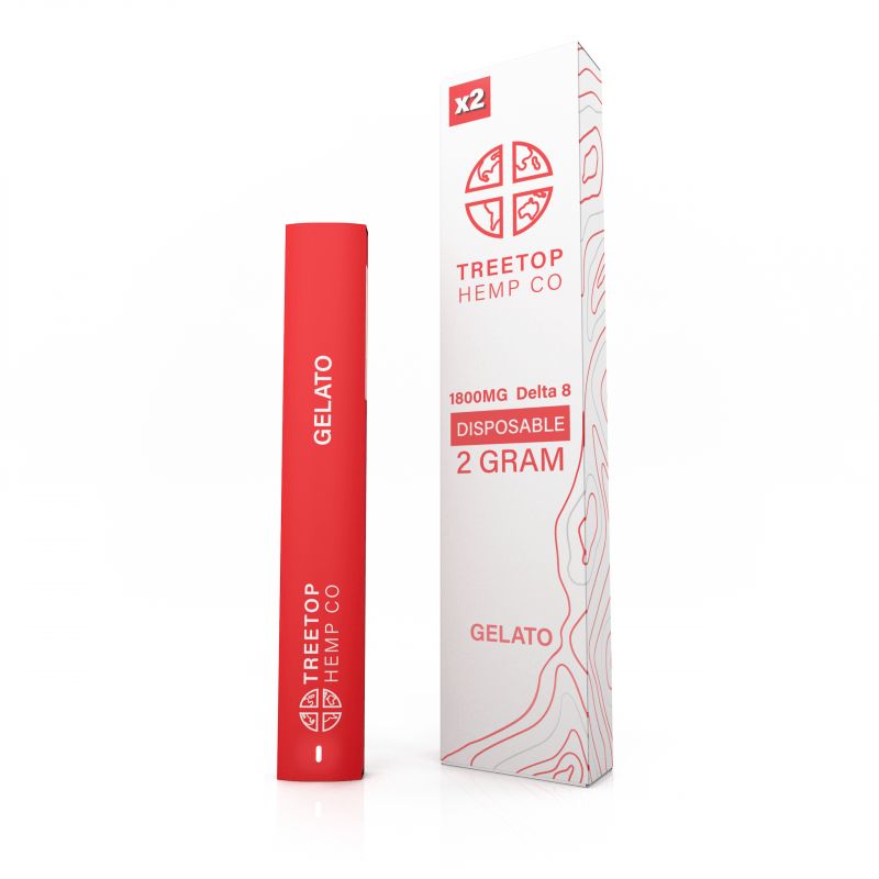 TreeTop Hemp CO. 800MG Delta 8 Gelato Disposable
