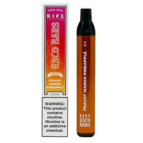 ESCO Bar X Ripe Peachy Mango Pineapple  2500 puffs 5% box
