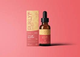 PURLYF D8 1000mg Tincture Straw-Mango